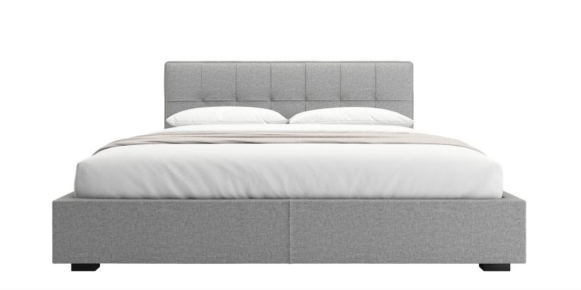 Oliver Fabric Bed Gray